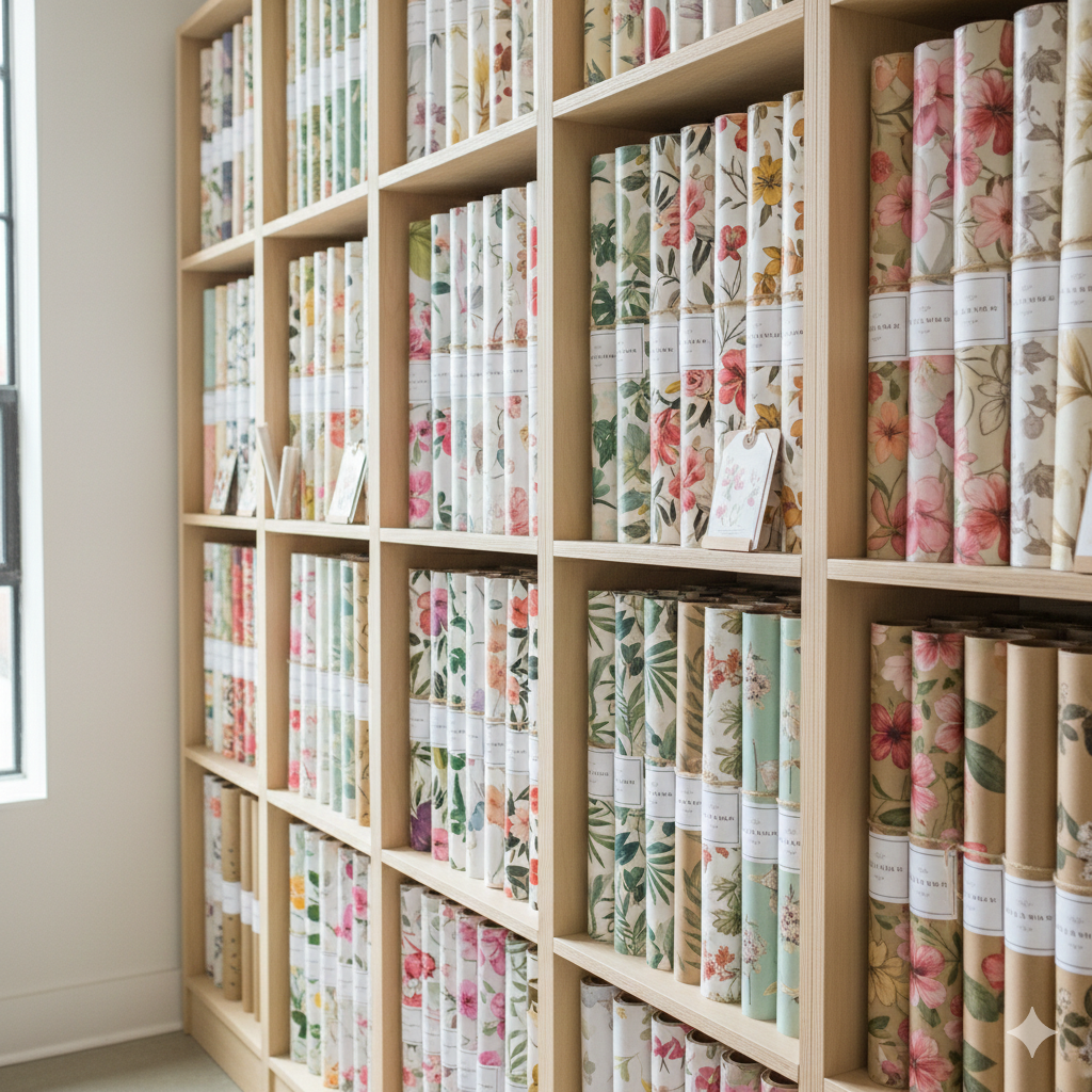 Floral Wrapping Paper