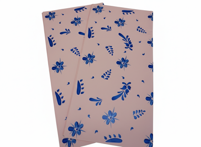 Azul Bloom Pink Bouquet Wrapping Paper