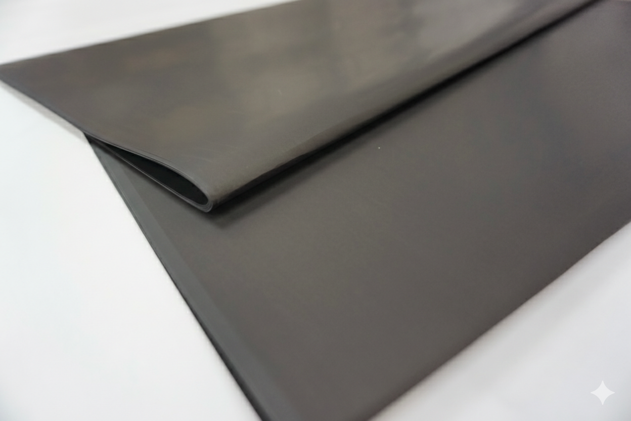 Black Bouquet Wrapping Paper