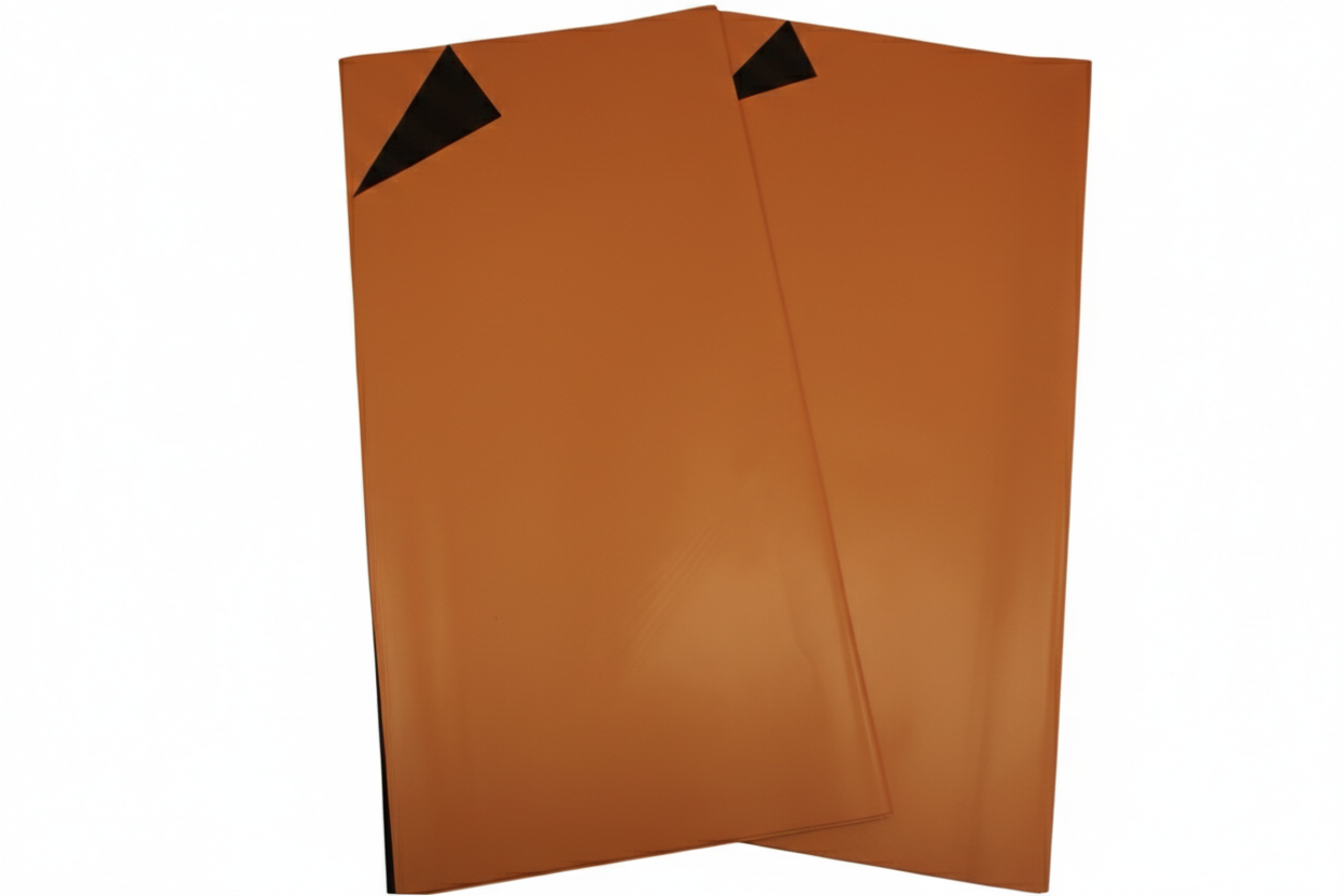 Orange/ Black Bouquet Wrapping Paper