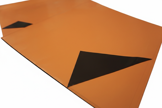 Orange/ Black Bouquet Wrapping Paper