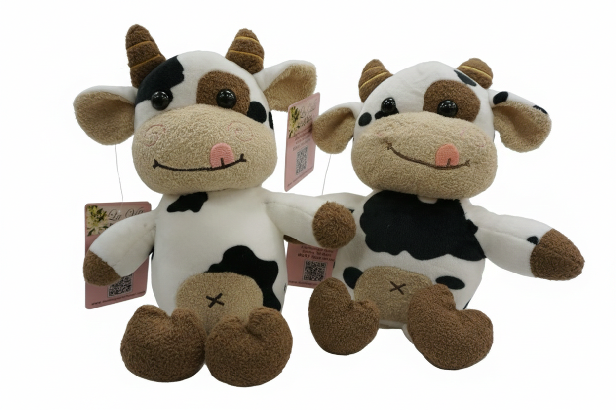 10" Spotted Cow Plush