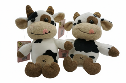 10" Spotted Cow Plush