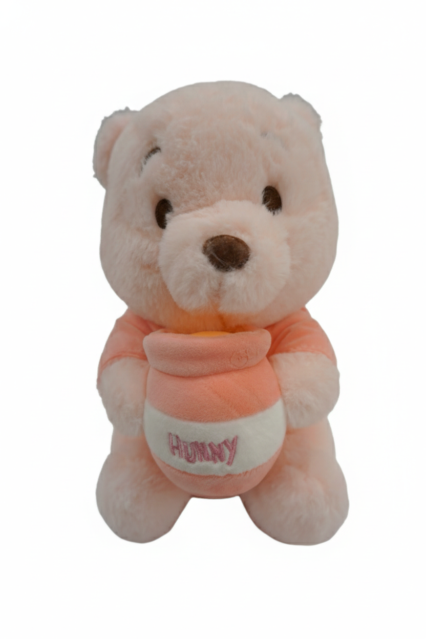 9" Soft Peach Winnie the Pooh Plush