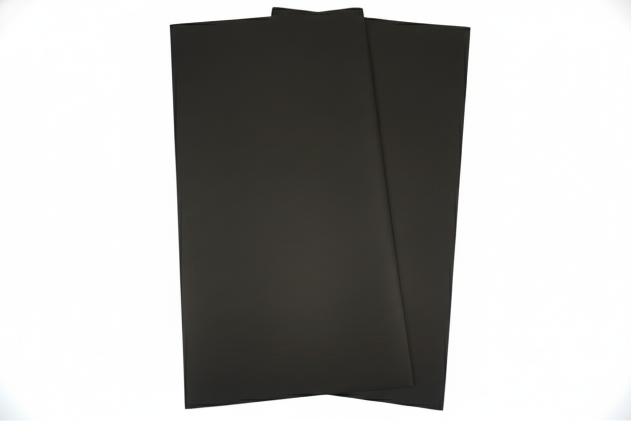 Black Bouquet Wrapping Paper