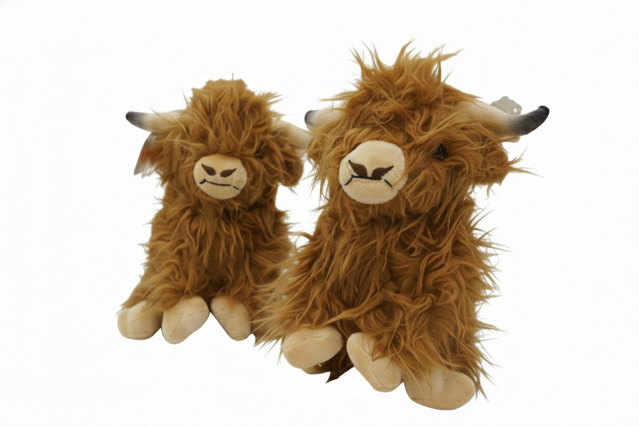 10" Highland Cow Plush