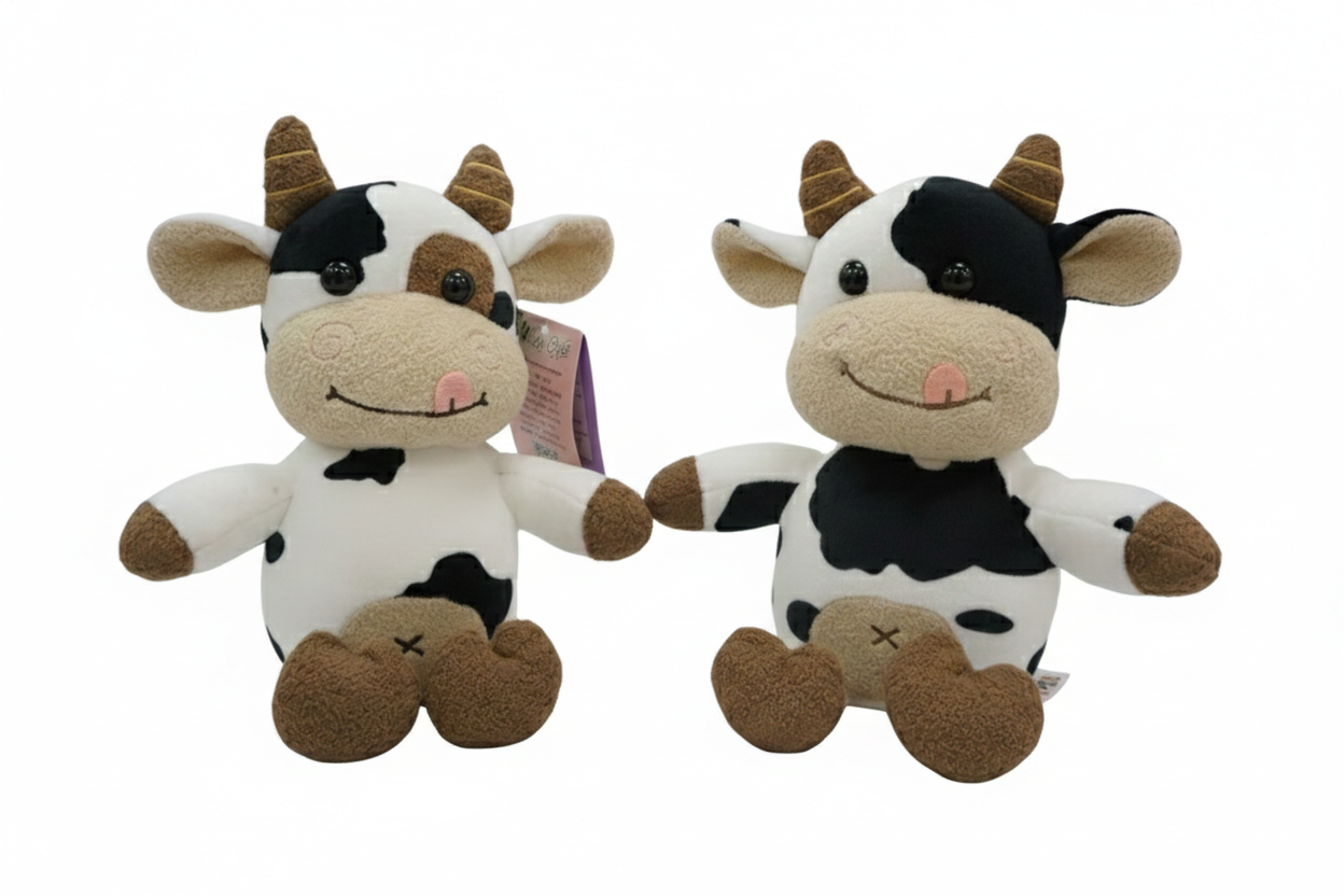 10" Spotted Cow Plush